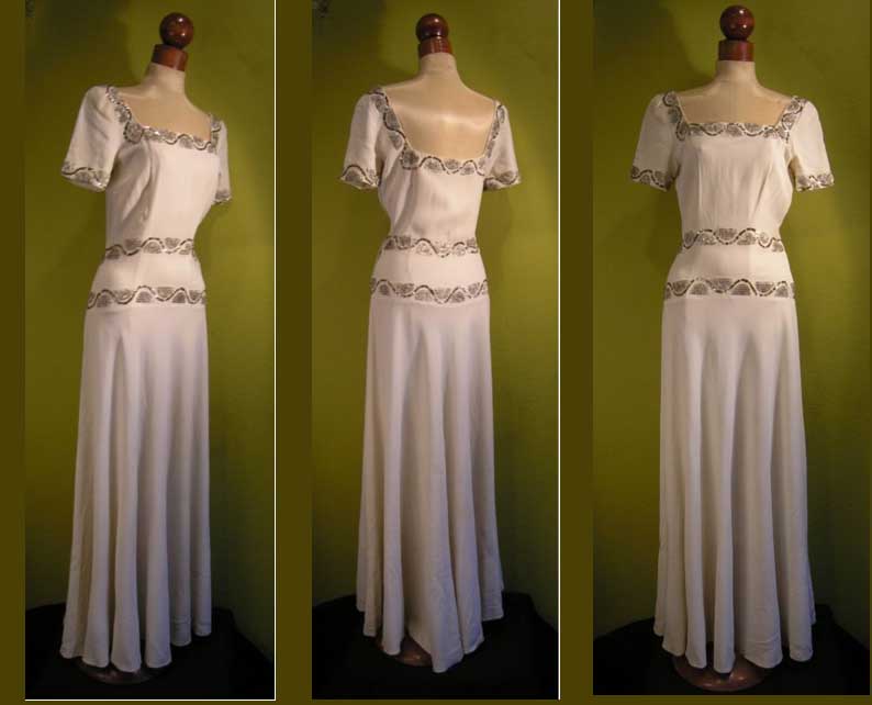 I'm always a little hesitant when it comes to vintage wedding dresses 